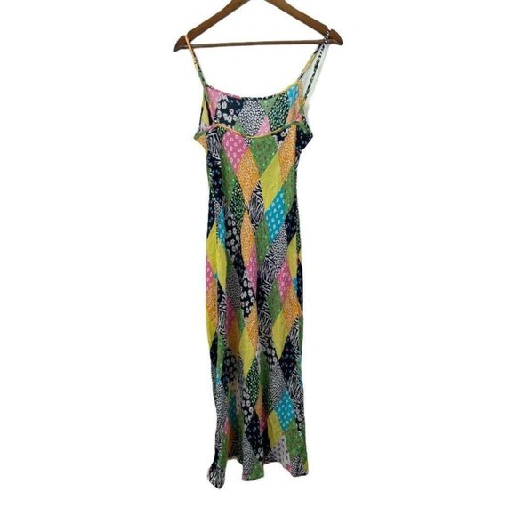 Target Multicolor Patchwork Maxi Dress - Picture 3 of 10